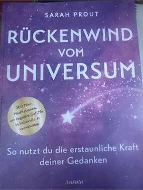 Rückenwind vom Universum — Purple Starry Hardcover
